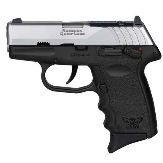 SCCY CPX4TTBKRDR 380 PST TT/BLK GRP D/S SAFETY