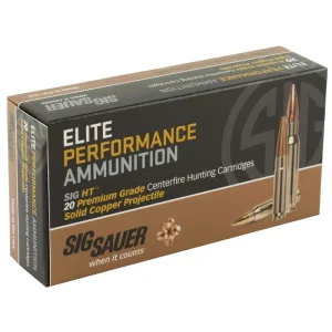 SIG SAUER ELITE HUNT 308WIN 150GR HUNT 20RD BX