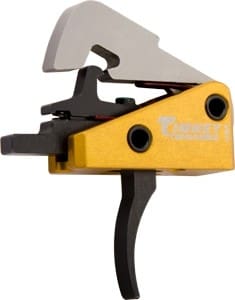 TIMNEY TRIGGER AR-10 4LB PULL - SOLID SMALL PIN CURVED - Image 2