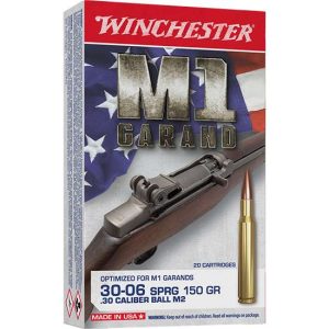WINCHESTER 30-06 SPRG M2 FMJ-FB LIMITED EDITION 150 GR 20 RD/BX 10 BX/CS