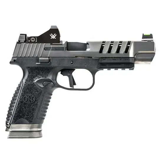 FN 509 LS EDGE 9MM 5" PSTL BLACK, 2-17RD VORTEX VIPER RED DOT