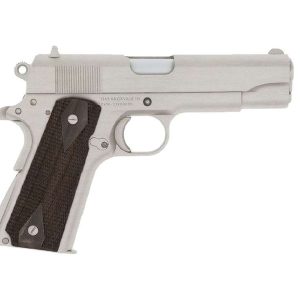 SDS TISAS 1911A1TC45M 45 ACP PSTL NICKL FINISH 4.25"