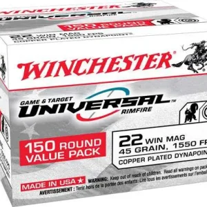 WINCHESTER 22 WIN MAG 45 DP SX 150 RD/BX 10 BX/CS