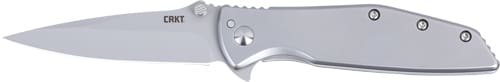 CRKT SLAG 3.93" ASSISTED OPEN - PLAIN EDGE BEAD BLAST FINISH