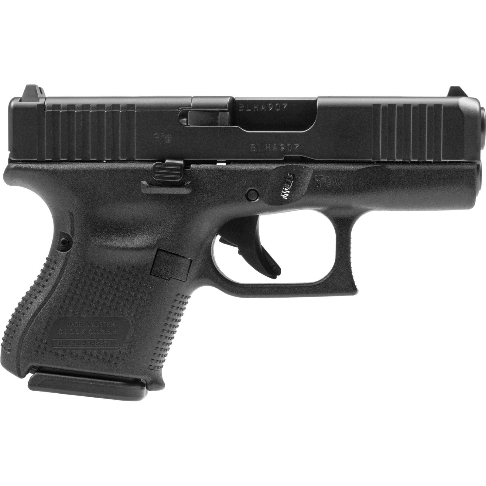 GLOCK 26 GEN 5 MOS FS 9MM PISTOL 3.46" FXD 5.5lb 3-10RD MAGS - Image 2