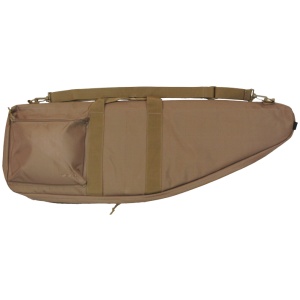 TOC TACTICAL RIFLE CASE 42" - EXTERNAL STORAGE POCKET TAN