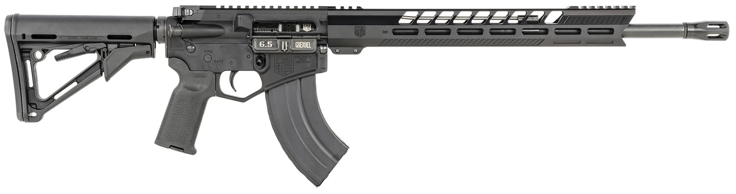 DIAMONDBACK FIREARMS DB15BG 6.5GR BLACK 18" V RAIL