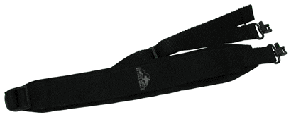 BUTLER CREEK RIFLE SLING - COMFORT STRETCH W/SWIVELS BLK
