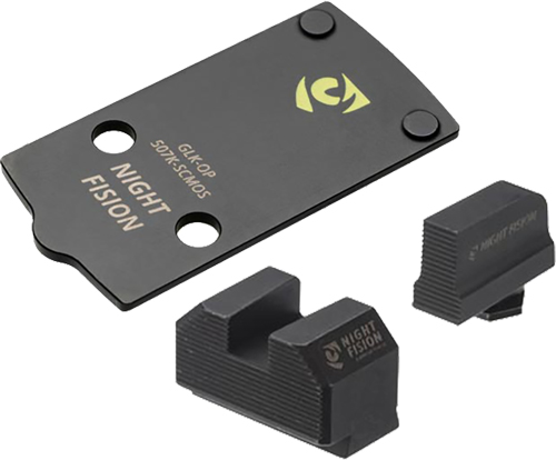 NIGHT FISION OPTIC PLATE & - BLANK SIGHT COMBO 509T FS MOS