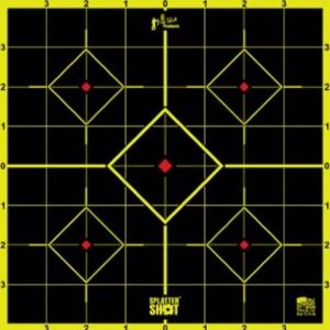 SPLATTER SHOT TARGET SIGHT-IN - 8" GREEN PEEL/STICK 6EA