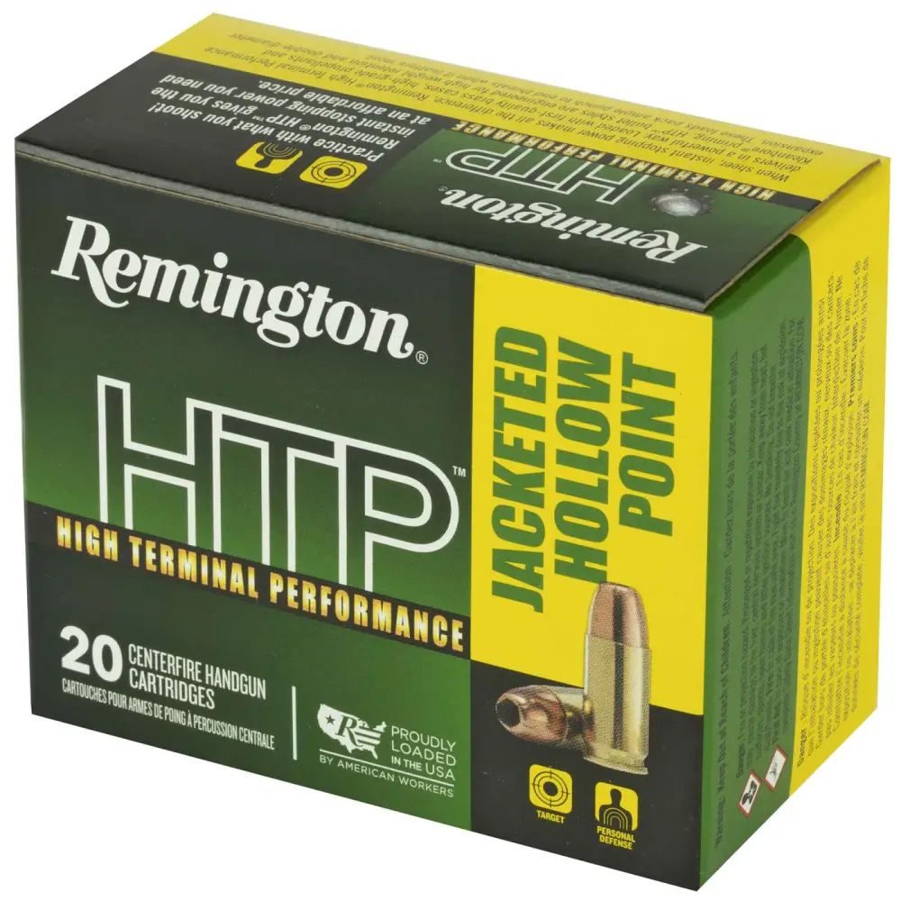REMINGTON 45 AUTO 230GR JHP HTP 20 RND BX 20 RD/BX 25 BX/CS - Image 3