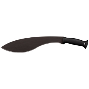 COLD STEEL KUKRI MACHETE 13" - BLACK BLADE W/BUTTON SHEATH