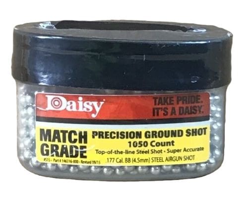DAISY BB'S AVANTI MATCH GRADE - 515 GROUND SHOT 1050/PK