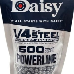DAISY SLINGSHOT AMMUNITION - 1/4" STEEL 500-PACK