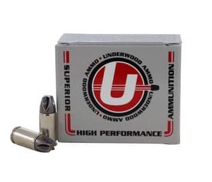 Underwood Ammo 9mm Luger +P+ Platinum Edition Ammunition UW877 90 Grain Xtreme Defender Solid Monolithic 20 Rounds