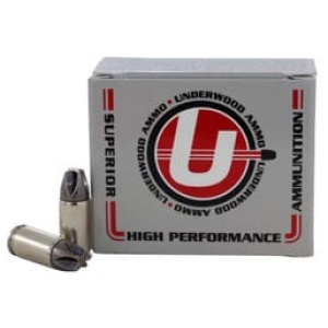 Underwood Ammo 9mm Luger Platinum Edition Ammunition UW875 90 Grain Xtreme Defender Solid Monolithic 20 Rounds