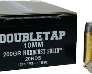 DOUBLETAP 10MM 200GR WFNGC - HARDCAST SOLID 20RD 50BX/CS