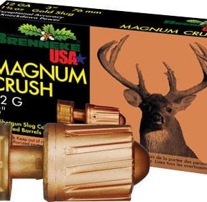 BRENNEKE USA MAGNUM CRUSH 12GA - 3" 1-1/2OZ SLUG 5RD 50BX/CS