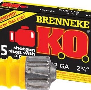 BRENNEKE USA KO 12GA 2.75" - 1OZ SLUG 5RD 50BX/CS