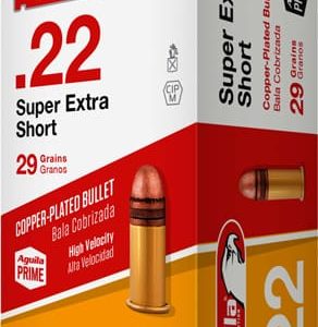 AGUILA 22 SHORT 29GR LEAD-RN - 1095FPS 1000RD CASE LOT