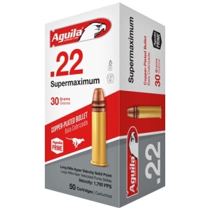 AGUILA SUPER MAX 22LR 30GR - LEAD-RN 1000RD CASE LOT