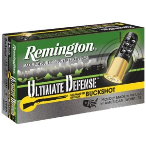 REMINGTON ULTIMATE DEFENSE RR - 12GA 2.75" 00 BUCK 5RD 20BX/CS