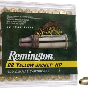 REMINGTON YELLOW JACKET 22LR - 33GR TC LEAD-HP 100RD 50BX/CS