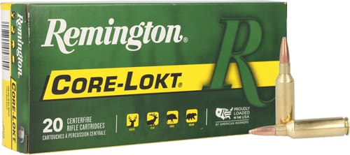 REMINGTON 7MM REM SAUM 150GR - CORE-LOKT PSP 20RD 10BX/CS