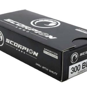 SCORPION 300 BLACKOUT 200GR - SUBSONIC 20RD 20BX/CS