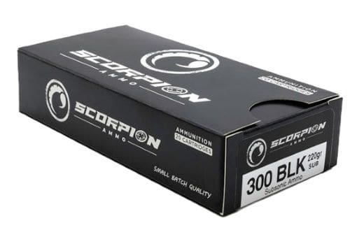SCORPION 300 BLACKOUT 200GR - SUBSONIC 20RD 20BX/CS