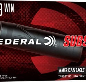 FEDERAL 308 WIN 205GR - HP SUBSONIC 20RD 10BX/CS