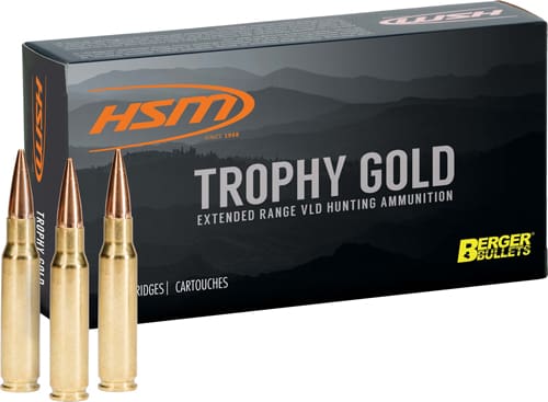 HSM TROPHY GOLD 338 RUM - 250GR OTM 20RD 20BX/CS