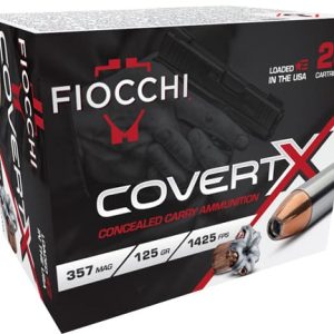 FIOCCHI 357 MAG 125GR JHP - 20RD 10BX/CS