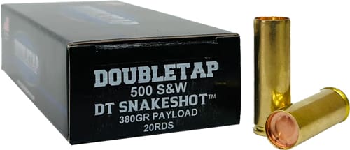 DOUBLETAP 500 S&W SNAKE SHOT - 20RD 25BX/CS