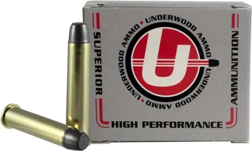 UNDERWOOD 45-70 GOV +P 430GR - LEAD FLAT NOSE 20RD 10BX/CS