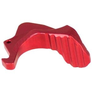 ODIN EXTENDED CHARGING HANDLE - LATCH RED FOR AR-15