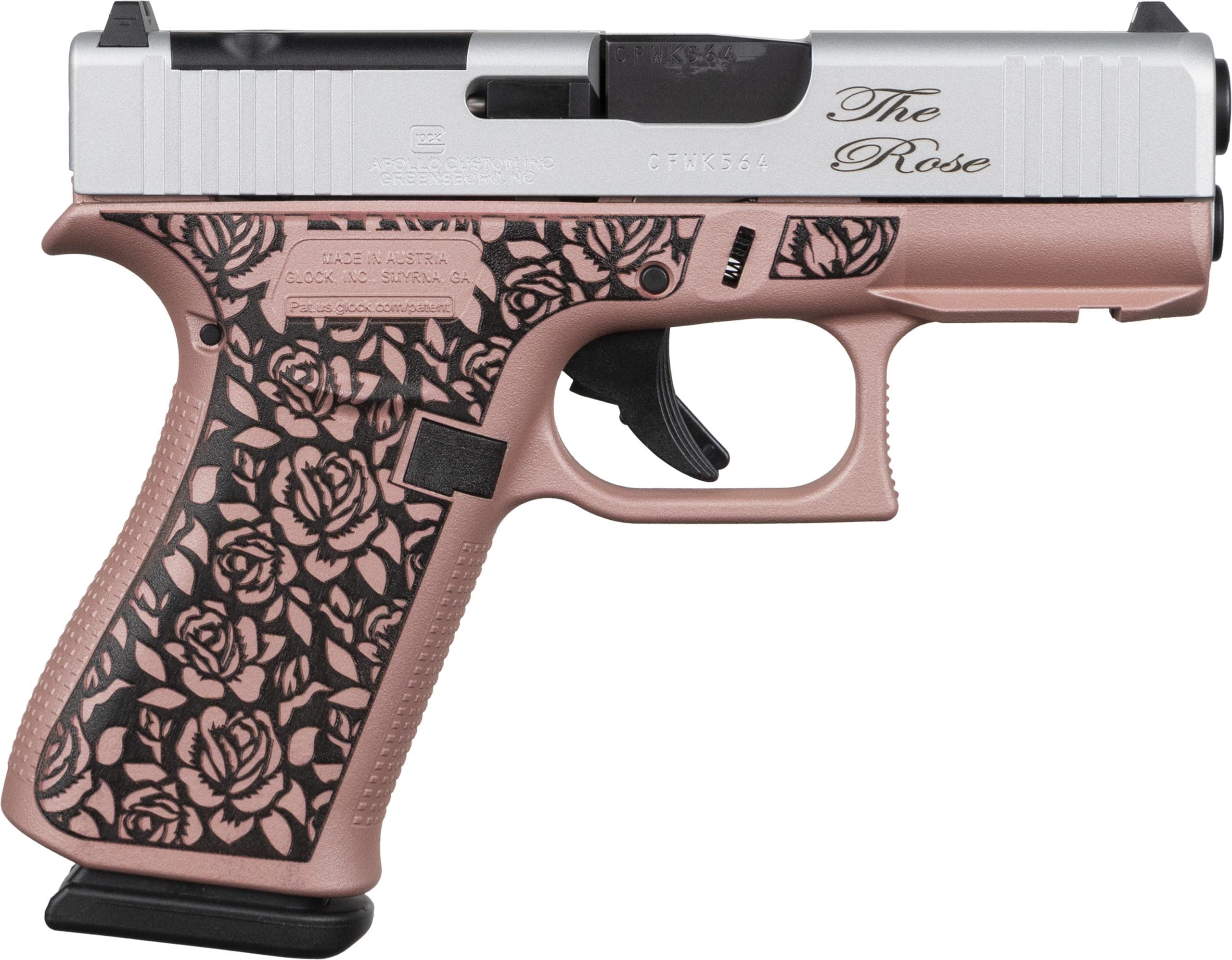 GLK 43XMOS 9MM 10R ROSE RG SA