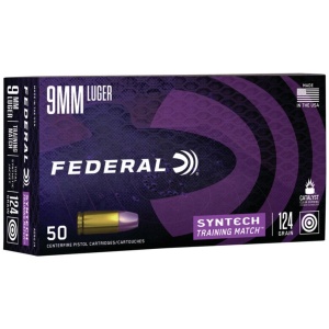 FDR 9MM 124GR TRN MTCH TSJ 50R