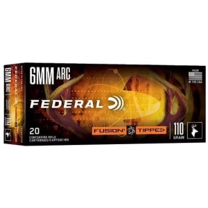 FEDERAL FUSION 6MM ARC 110GR - TIPPED FUSION 20RD 10BX/CS
