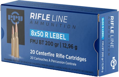 PPU 8X50R LEBEL 200GR FMJ - 20RD 10BX/CS
