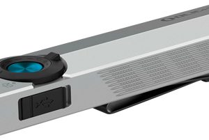 OLIGHT ARKPRO CLASS 3R - RECHARGEABLE SILVER GRAPHITE