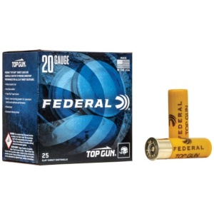 FEDERAL TOP GUN 20GA 7/8OZ #8 - 1210FPS 250RD CASE LOT