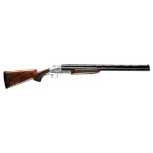 ATI 3B SGT ATIGKOF123B26 12 Gauge 26" 3 Barrel Shotgun 3.5" Chamber Silver Engraved Receiver Wood