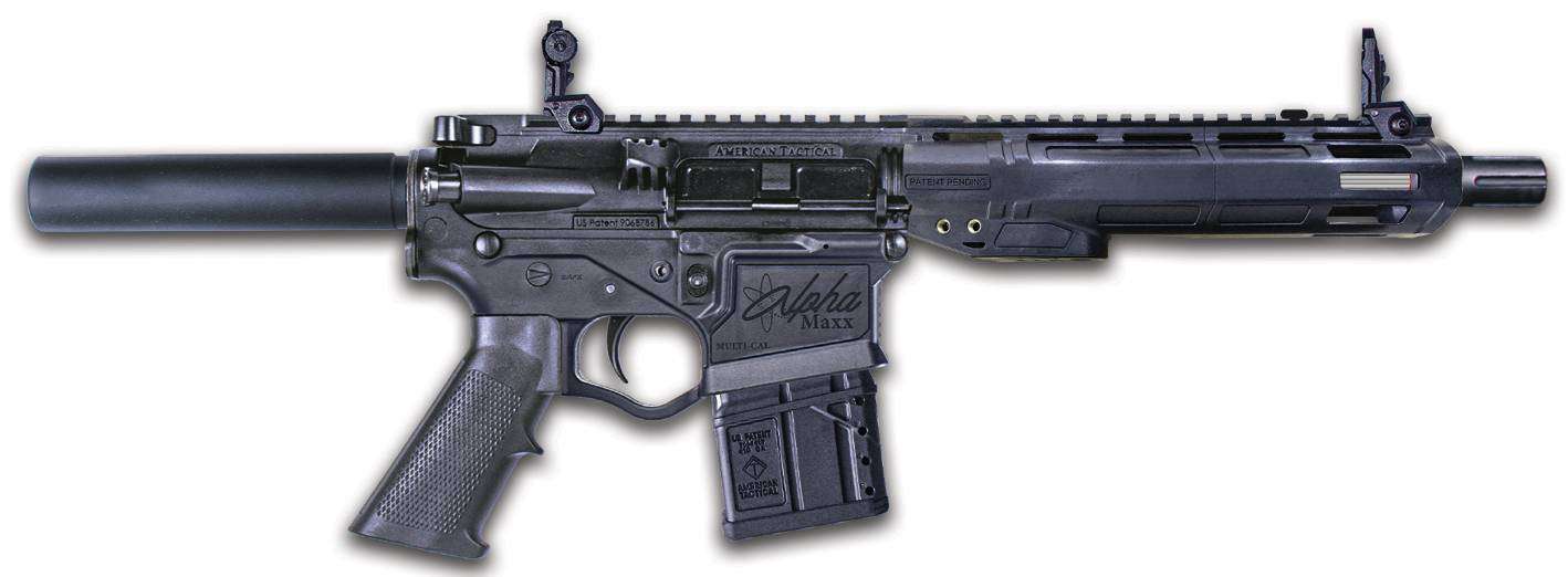AMERICAN TACTICAL INC ALPHA MAXX PIST 410/8.75" BLK