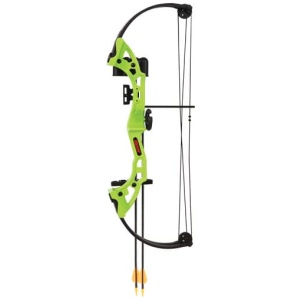 BEAR ARCHERY YOUTH COMPOUND - BOW BRAVE RH GREEN AGE 8+