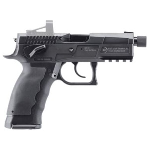 B&T AG BT-510001 MKII Semi-Auto Pistol OR 9mm 4.3" Threaded Barrel 17+1 Black