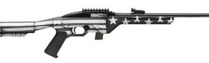 Citadel CIT22LRBUSG Trakr .22LR Semi-Automatic Rifle 18" 10+1 US Flag Grayscale