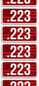 MTM AMMO CALIBER LABELS 223 - 8-PACK