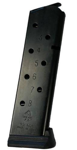 CHECKMATE MAGAZINE 1911   FULL - SIZE 45ACP BLACK 8RD