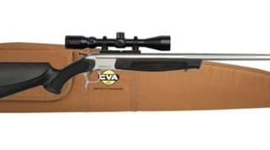 CVA Scout CR4913SSC V2 Takedown .444 Marlin 25" Single Shot Stainless/Black W/ Konus Pro 3-9x40 Scope & Case